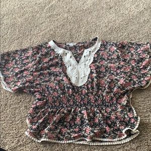 Floral Print Top